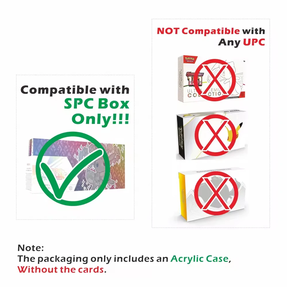 Suitable for PTCG Prismatic Evolutions SPC card protective sleeves