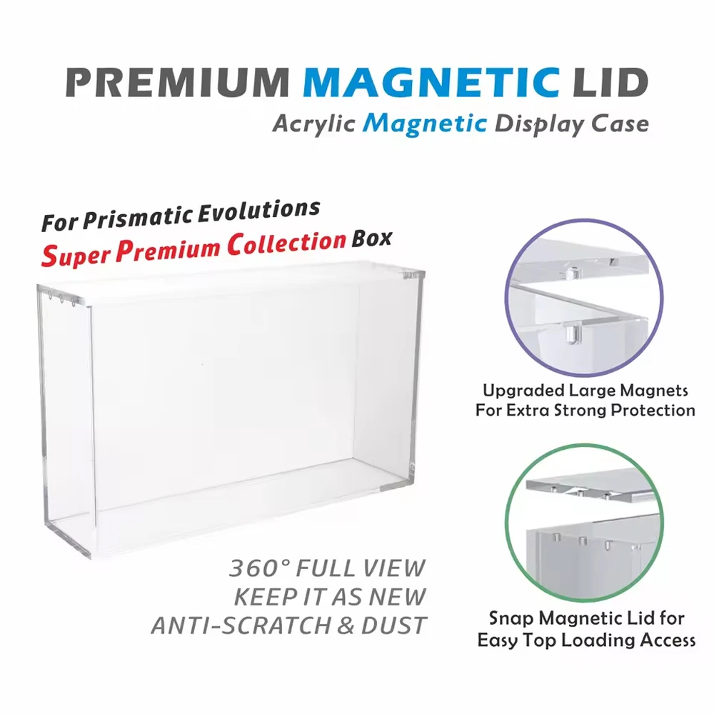 Suitable for PTCG Prismatic Evolutions SPC card protective sleeves