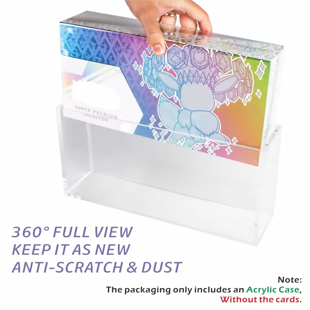 Suitable for PTCG Prismatic Evolutions SPC card protective sleeves