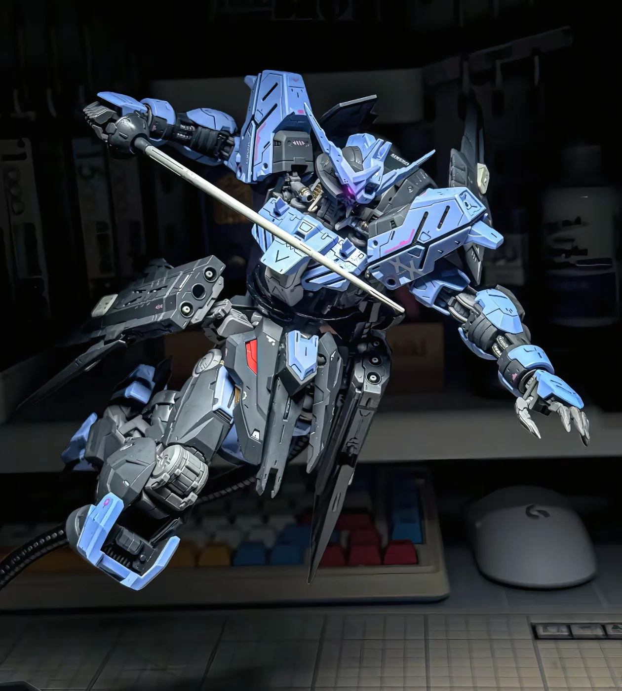 Zhong Guo Model Mg 1/100 Vidar Asw-G-Xx Assembly Model Kits Action Figure Plastic Models Collectible Toy Gift