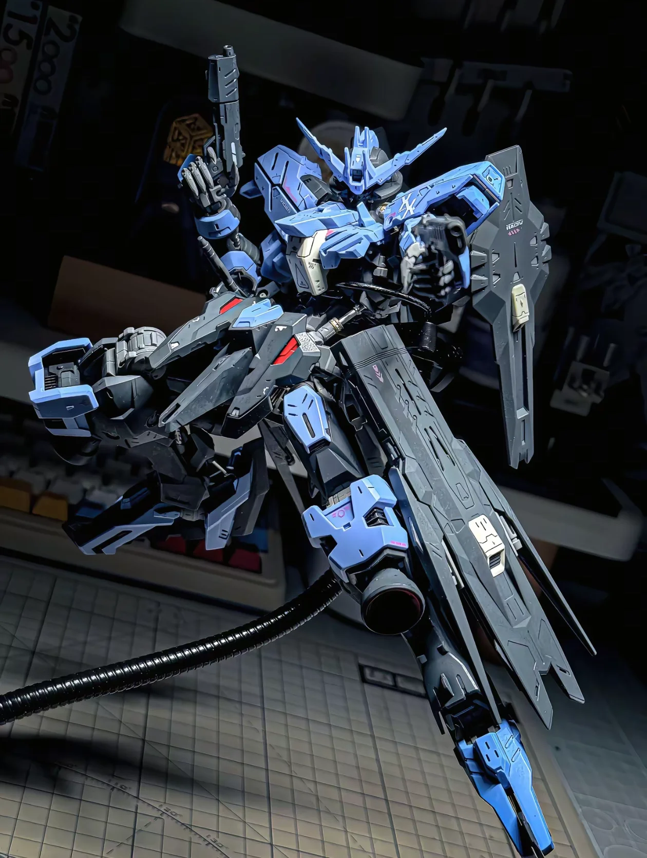 Zhong Guo Model Mg 1/100 Vidar Asw-G-Xx Assembly Model Kits Action Figure Plastic Models Collectible Toy Gift