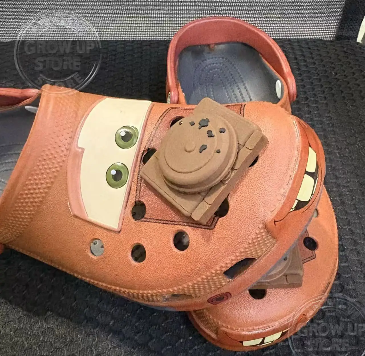 New Summer Cartoon Cars Theme Funny Mater Adult Clogs Non-Slip Breathable Lightweight Beach Shoes Sandals EVA Slippers Gift