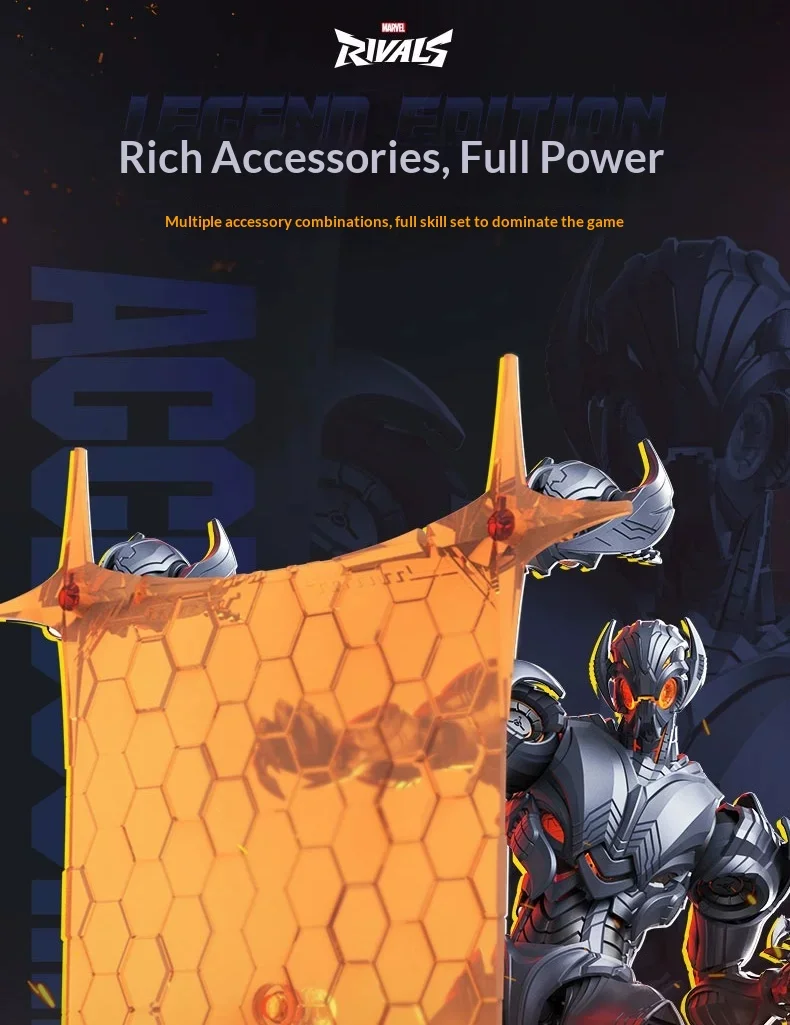 Blokees Legend Edition Building Block Collectible Action Figure Assembly Model Kit For Collection Enthusiasts Gift