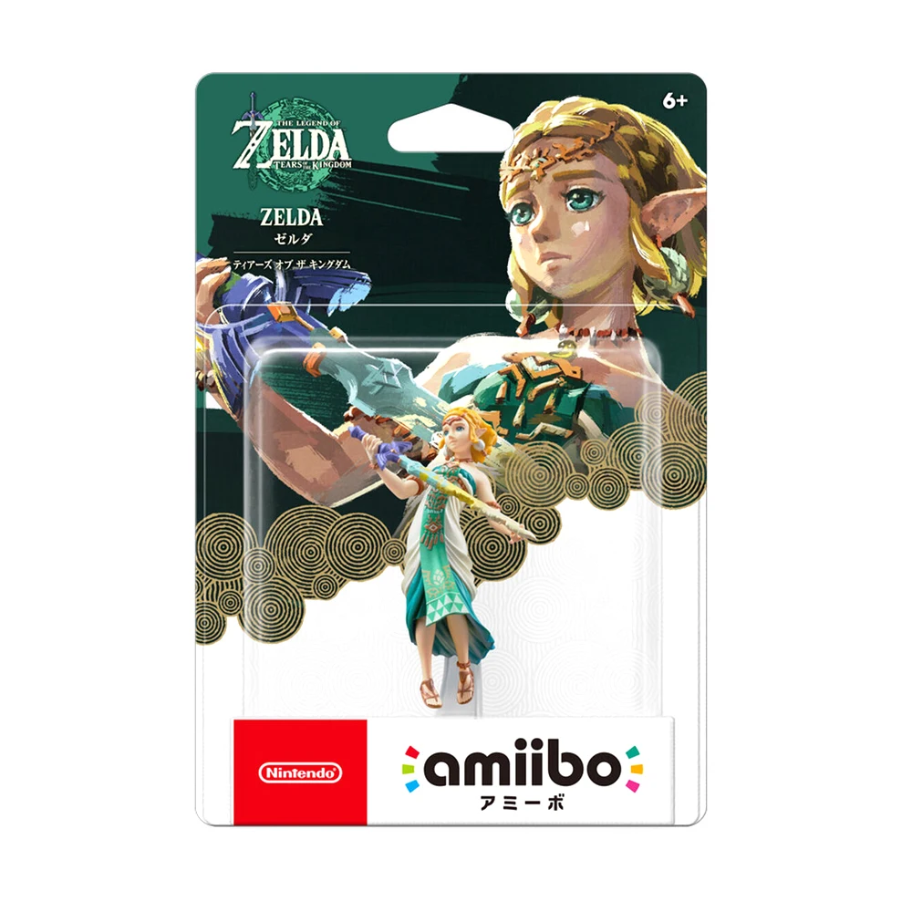 Nintendo Amiibo The Legend of Zelda Tears of the Kingdom Link Zelda Ganondorf Figure NFC Toy for Switch OLED Wii U 3DS