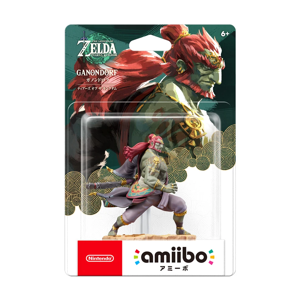 Nintendo Amiibo The Legend of Zelda Tears of the Kingdom Link Zelda Ganondorf Figure NFC Toy for Switch OLED Wii U 3DS