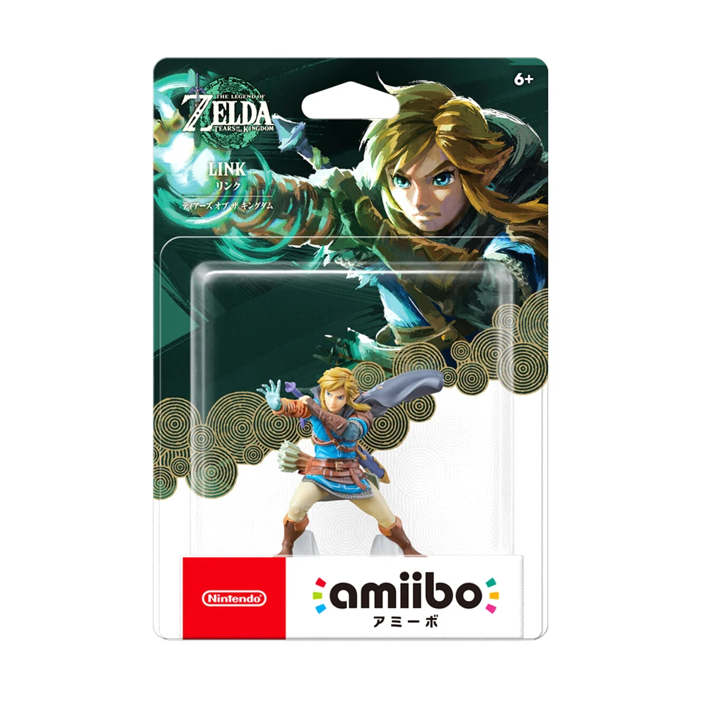 Nintendo Amiibo The Legend of Zelda Tears of the Kingdom Link Zelda Ganondorf Figure NFC Toy for Switch OLED Wii U 3DS