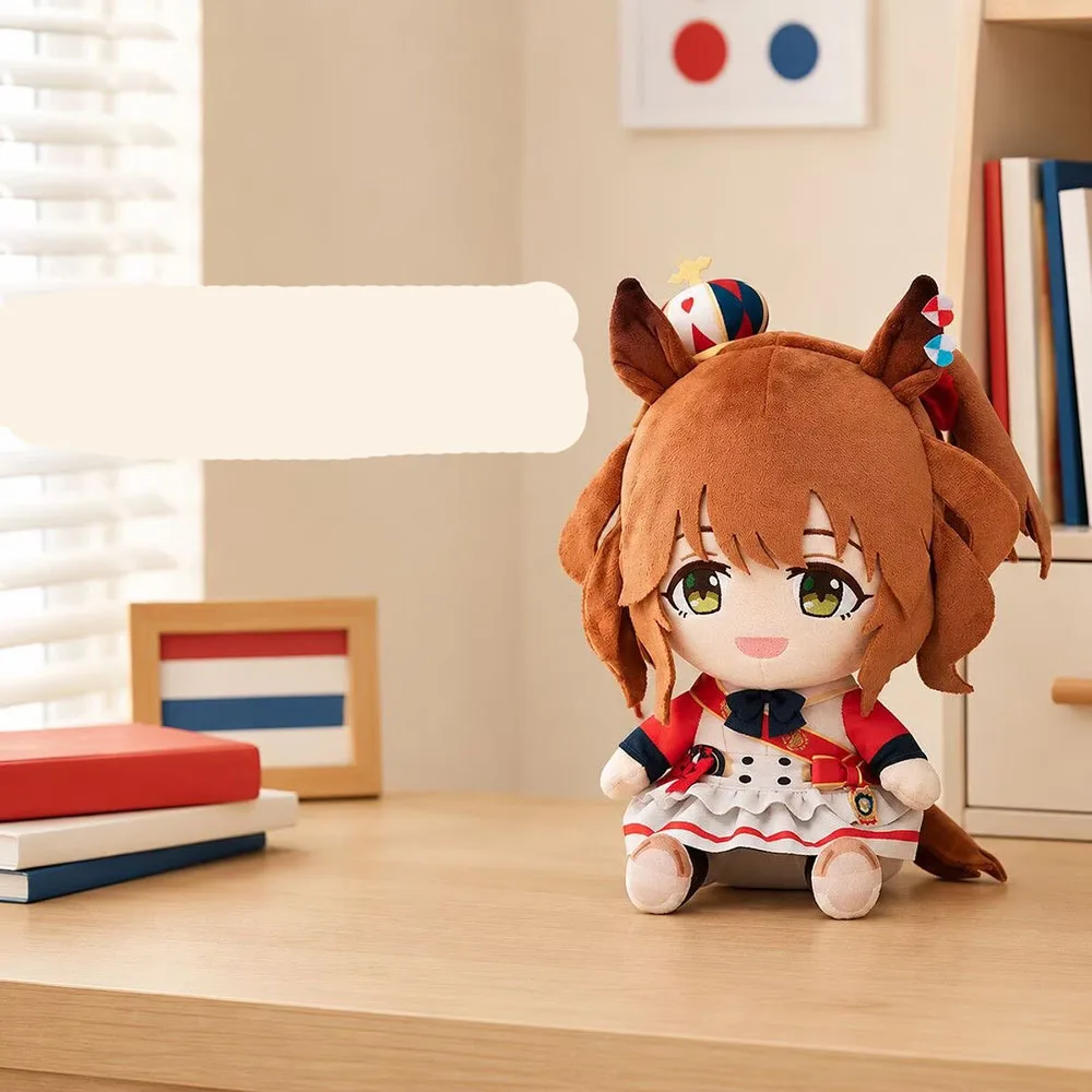 20cm Anime Aston Machan Plush Doll Soft Birthday Room Decoration Machan Aston Handmade Stuffed Dolls Toys Fans XMAS Gift Pillow