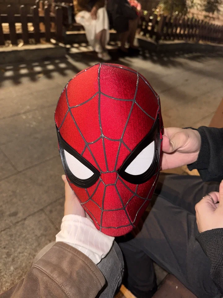 Spider Man Brand New Day Magnetic Mask Movie Accurate Marvel High Quality Collectible Action Figure Gift For Fans Official Merch