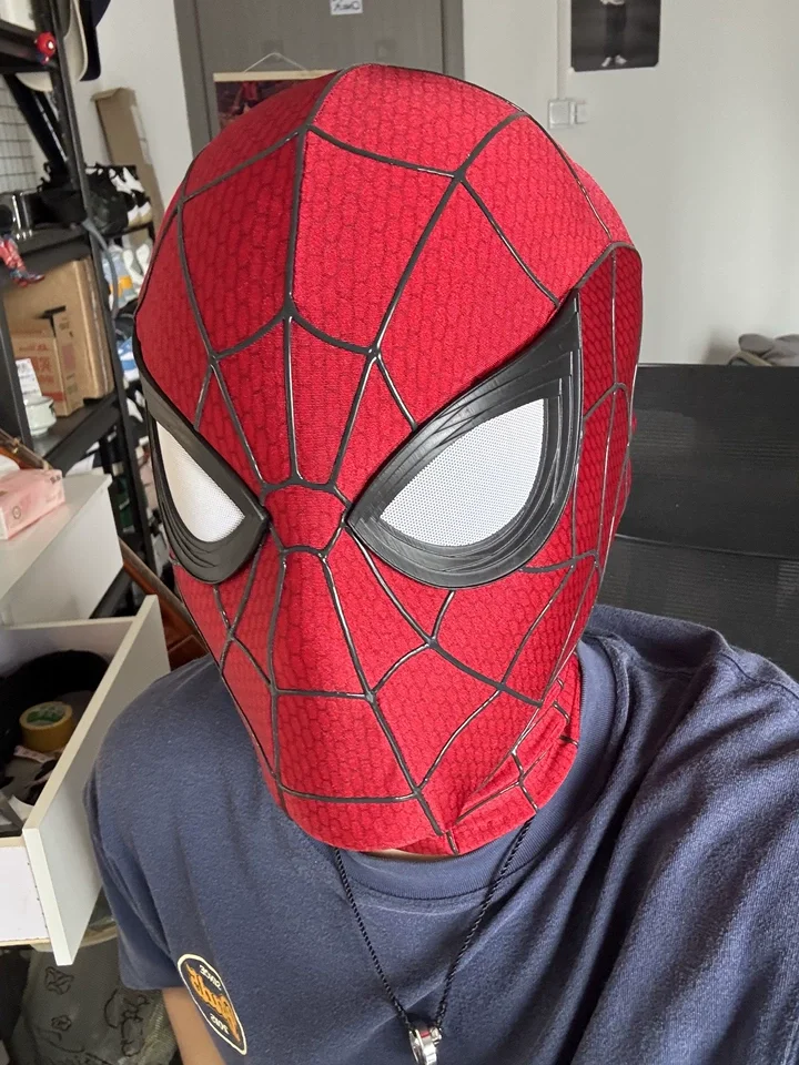 Spider Man Brand New Day Magnetic Mask Movie Accurate Marvel High Quality Collectible Action Figure Gift For Fans Official Merch