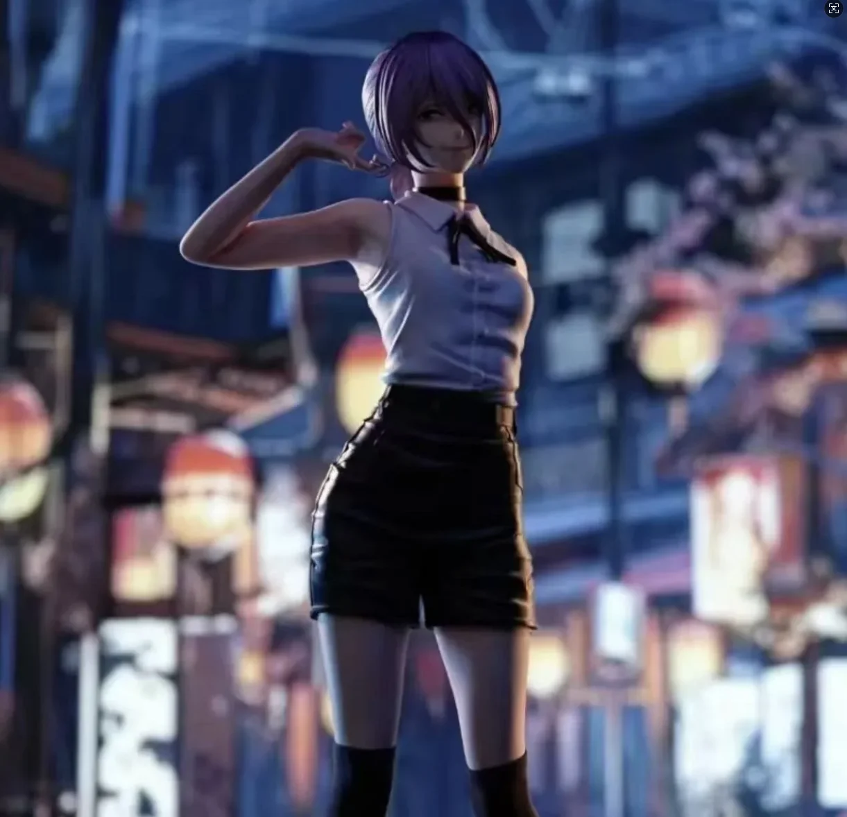 Toys Birthday Gifts Chainsaw Man Reze Reese Devil Series Sexy Girl Pvc Statue Anime Figurine Model Desktop Ornament Collection