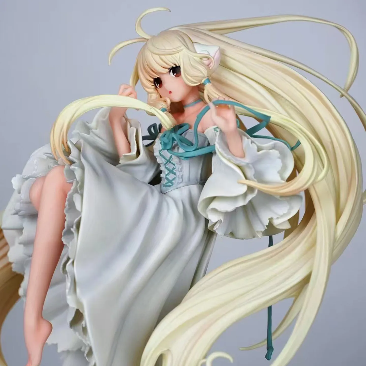 New Chobits Chi Anime Figure Pvc Resin Collectible Statue Cute Anime Women Desktop Display Decoration For Adult Collectors