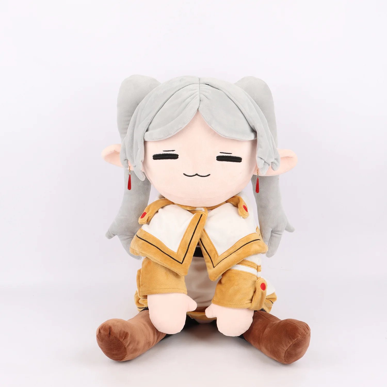75cm Giant Frieren At The Funeral Plush Doll Toys Cute Cartoon Anime Figure Plushie Doll Stuffed Anime Periphery Toys Kids Gifts