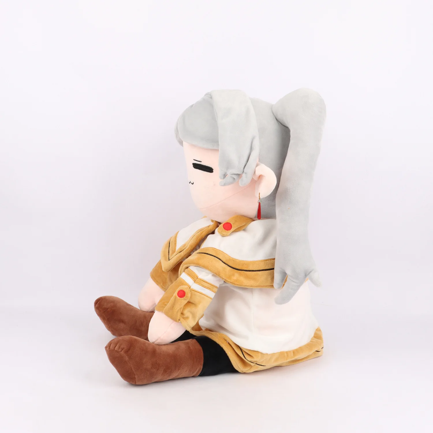 75cm Giant Frieren At The Funeral Plush Doll Toys Cute Cartoon Anime Figure Plushie Doll Stuffed Anime Periphery Toys Kids Gifts