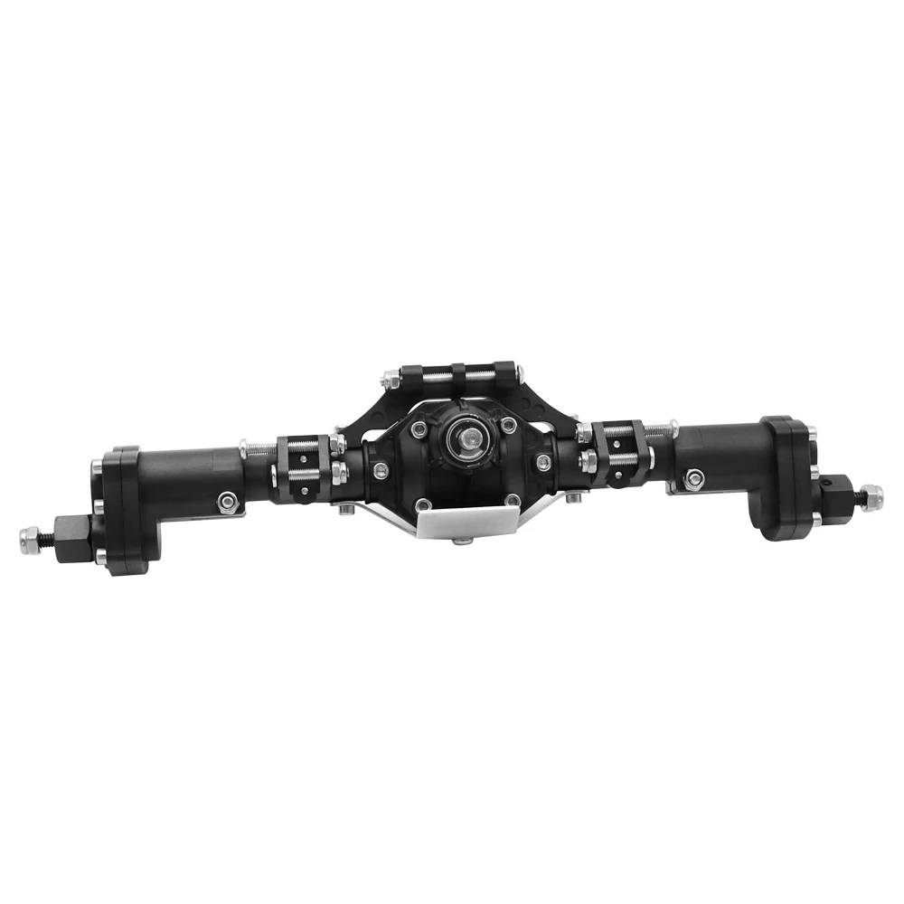 Front and Rear Portal Axle CNC Aluminum Alloy Anodized for 1/10 RC Rock Crawler Axial SCX10 II Spiral Gear 90046 90047 D90 RC4WD