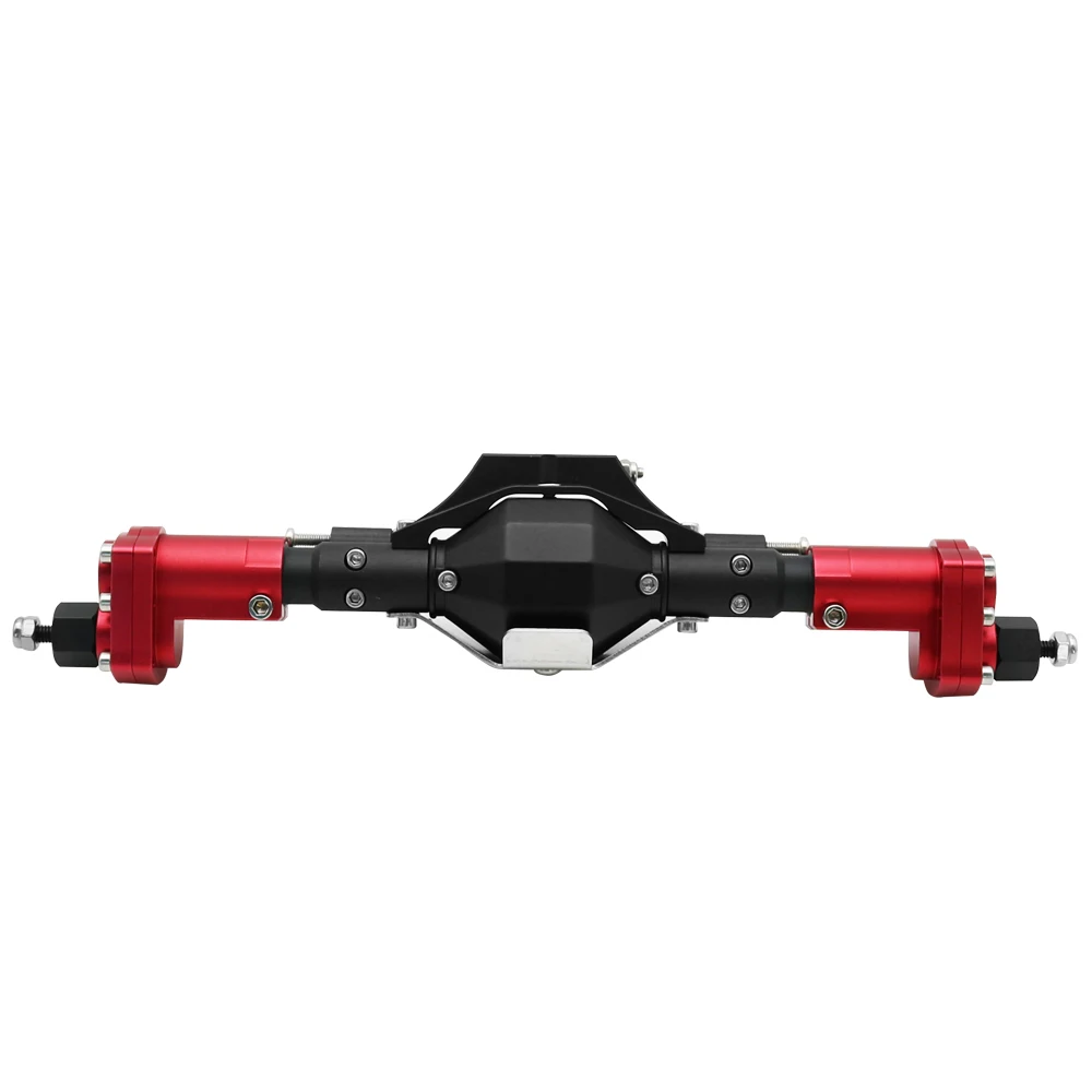 Front and Rear Portal Axle CNC Aluminum Alloy Anodized for 1/10 RC Rock Crawler Axial SCX10 II Spiral Gear 90046 90047 D90 RC4WD