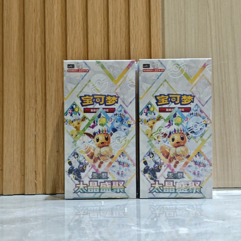 Pkm Ptcg Sv8a Chinese Version 17.5 Taijing Shengju Supplementary Package Csv9.5c Box Battle Game Collect Cards Adult Gift