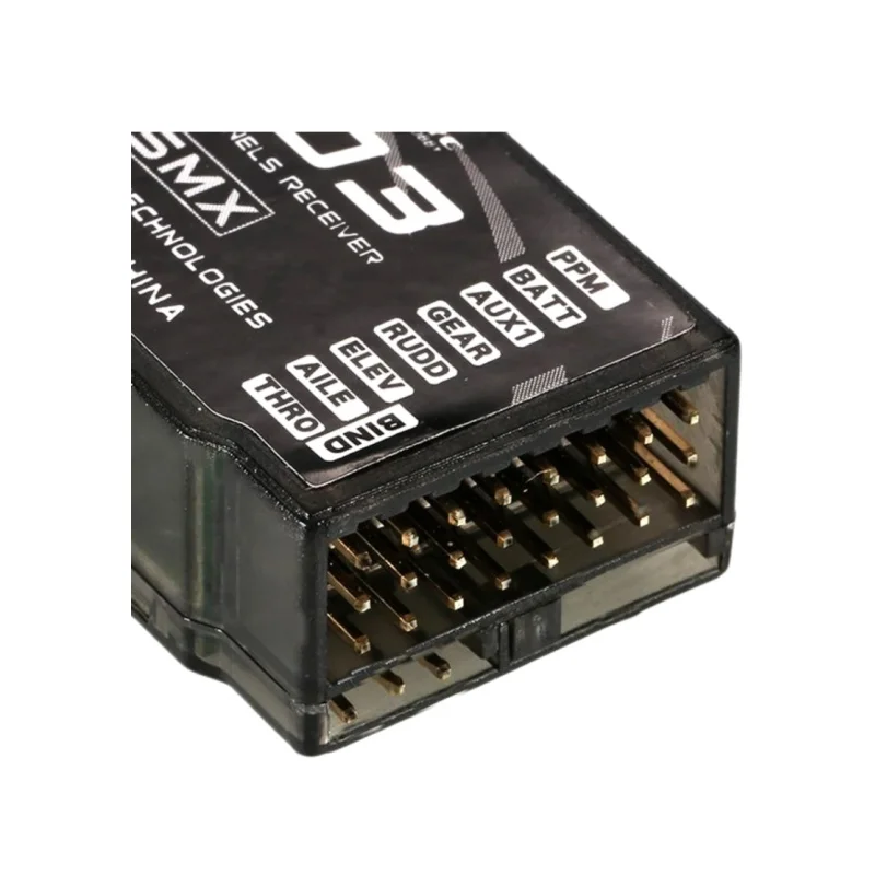 Storm S603 DSM2 DSMX 2.4GHz 6CH RC Receiver for Spektrum NX8 DXe DX6i JR DSX9 Transmitter Drone Car Boat FPV Radio Control Model