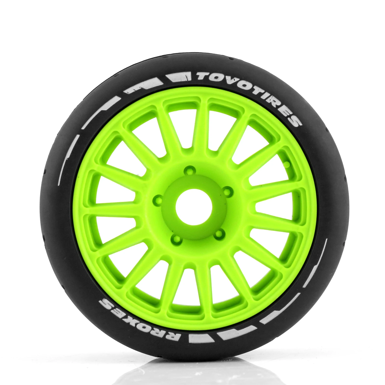 4pcs Rubber 1/8 RC On Road Car Tires and Wheels for 1:8 RC On-Road Racing Car HPI WR8 HSP Hobao ARRMA Redcat Losi Kyosho VRX