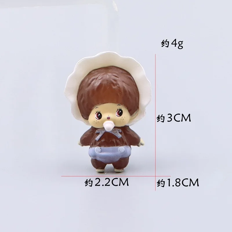 1/6pcs For Monqiqi Keychain Pendant Doll Desktop Backpack Pendant Doll Ornament Creative Gifts