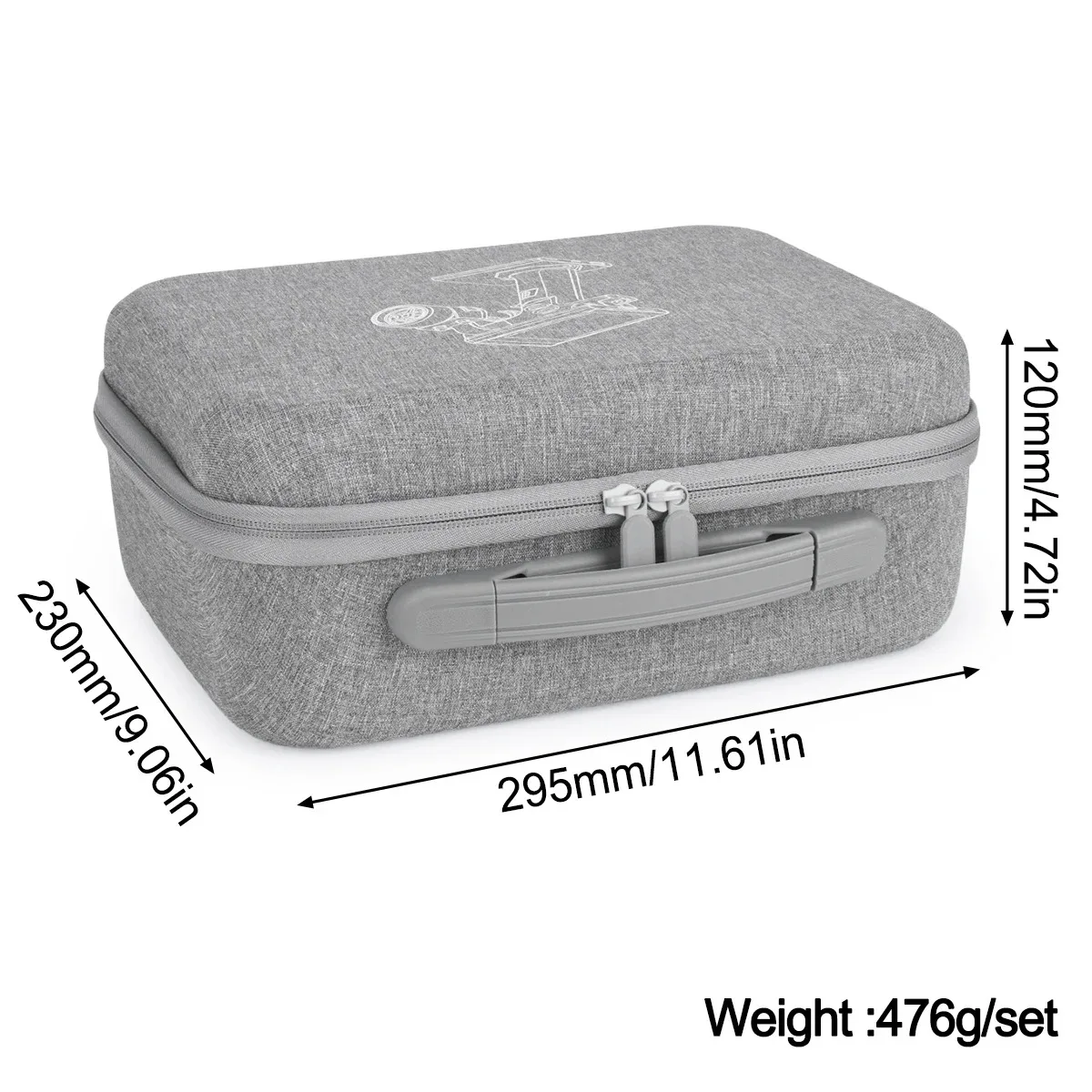 NB4 Durability Accessories  RC Remote Control Storage Bag Handbag Carrying Box Shockproof Waterproof