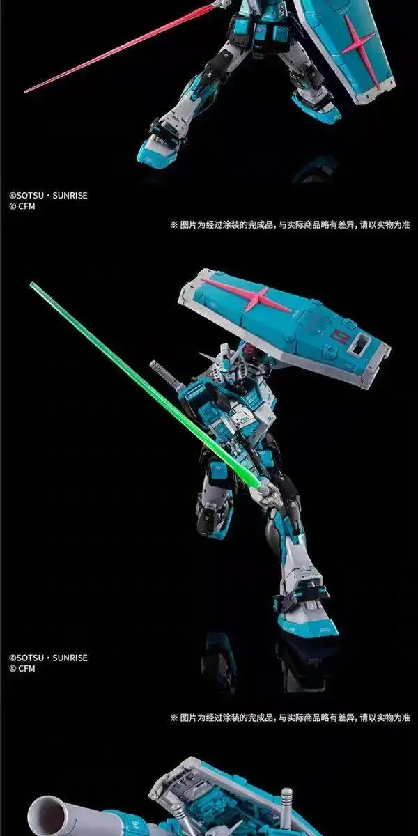 Limited Rg 1/144 Rx-78-2 Ver.2.0 Hatsune Miku Ver. Assembly Model Kit Action Figures Fashionable Plastic Toys Collectable Models
