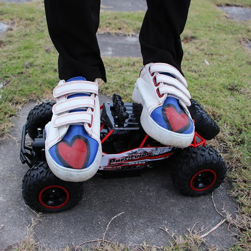 4DRC 1:12 Buggy Off-Road RC Car With LED Lights 2.4G Radio Control Car 4WD Remote Control High Speed Trucks Boy Toy for Children