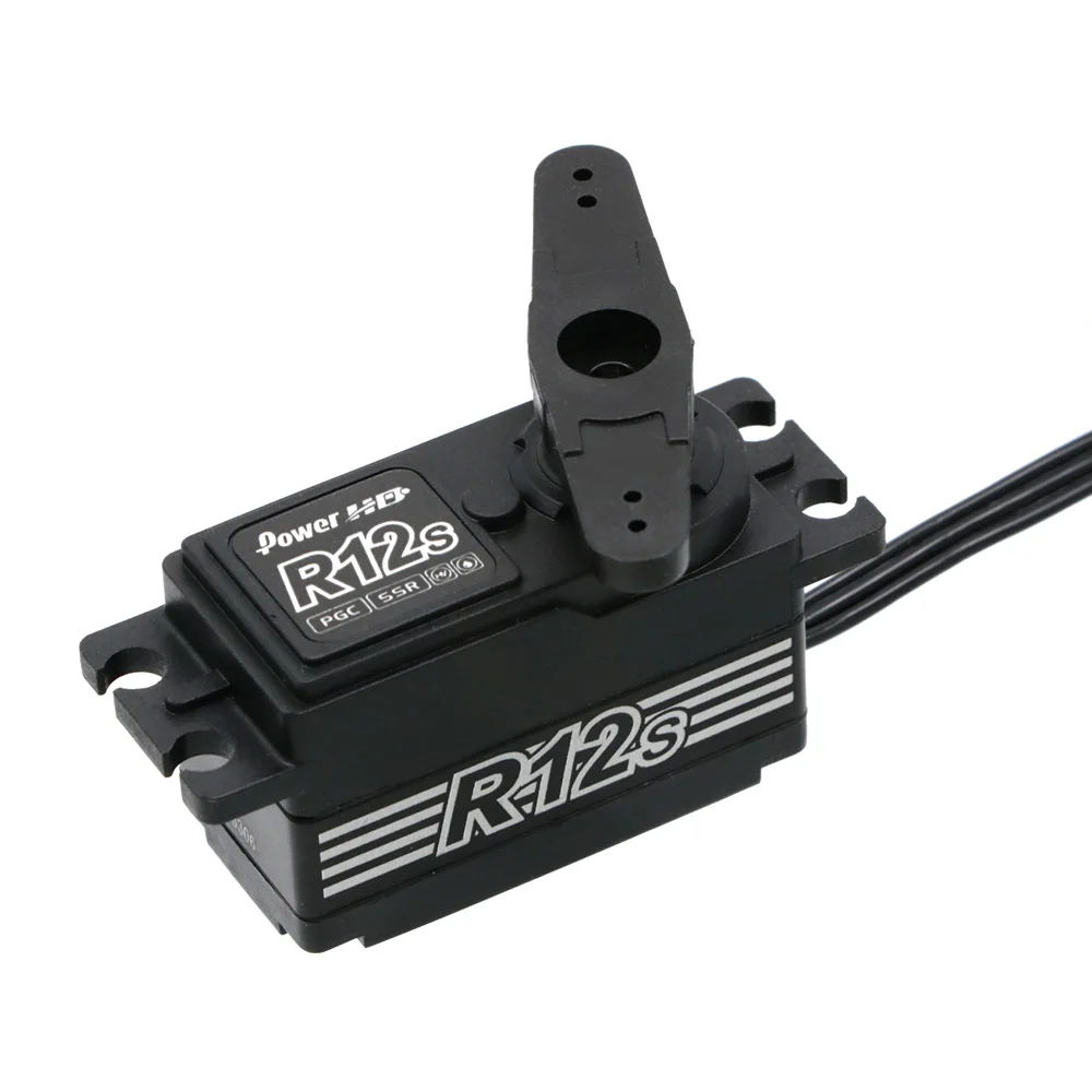 Power HD R12S 12KG High Torgue Brushless Matel Gear Servo 6.0 ~ 8.4V for Rc 1/10 Electric Car
