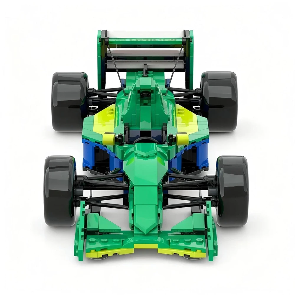 New MOC Speed Racing Series Logo 191 Model Building Blocks DIY Modular Sports Car Assembly Children's Toy Boy Birthday Gift