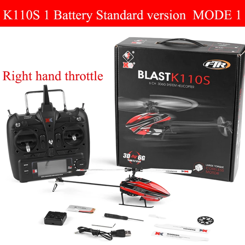 WLtoys XK K110 Upgrade K110S Radio Contorl Drone 2.4G 6CH 3D 6G System Brushless Motor RC Quadcopter Remote Control Airplane