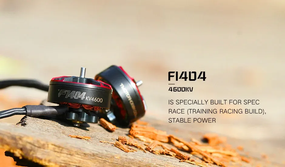 T-Motor F1404 1404 2900 3800 4600KV 3-4S Lipo FPV Brushless Motor 1.5mm Shaft 2.5-4inch Cinewhoop Dutcted RC Racing Drones