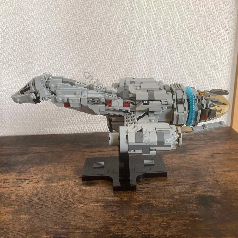 670Pcs Firefly Class Serenity Midi Scale Space War MOC SpaceShip Battle Model Building Block DIY Education Model Toy Gift