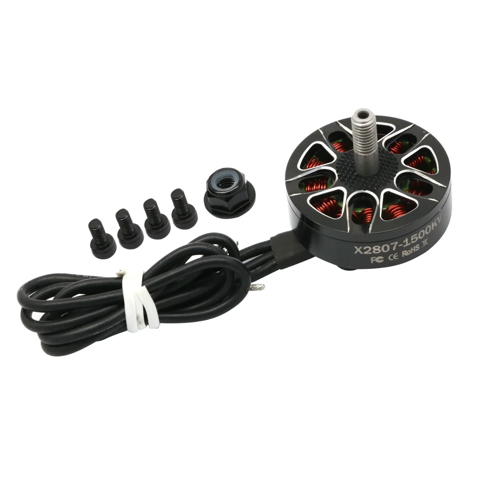 4pcs RC DIY Parts X2807 2807 Motor 1300KV 4S 1500KV 1700KV 6S Brushless Motor for FPV 7inch Long Range Mark4 LR7 Drones