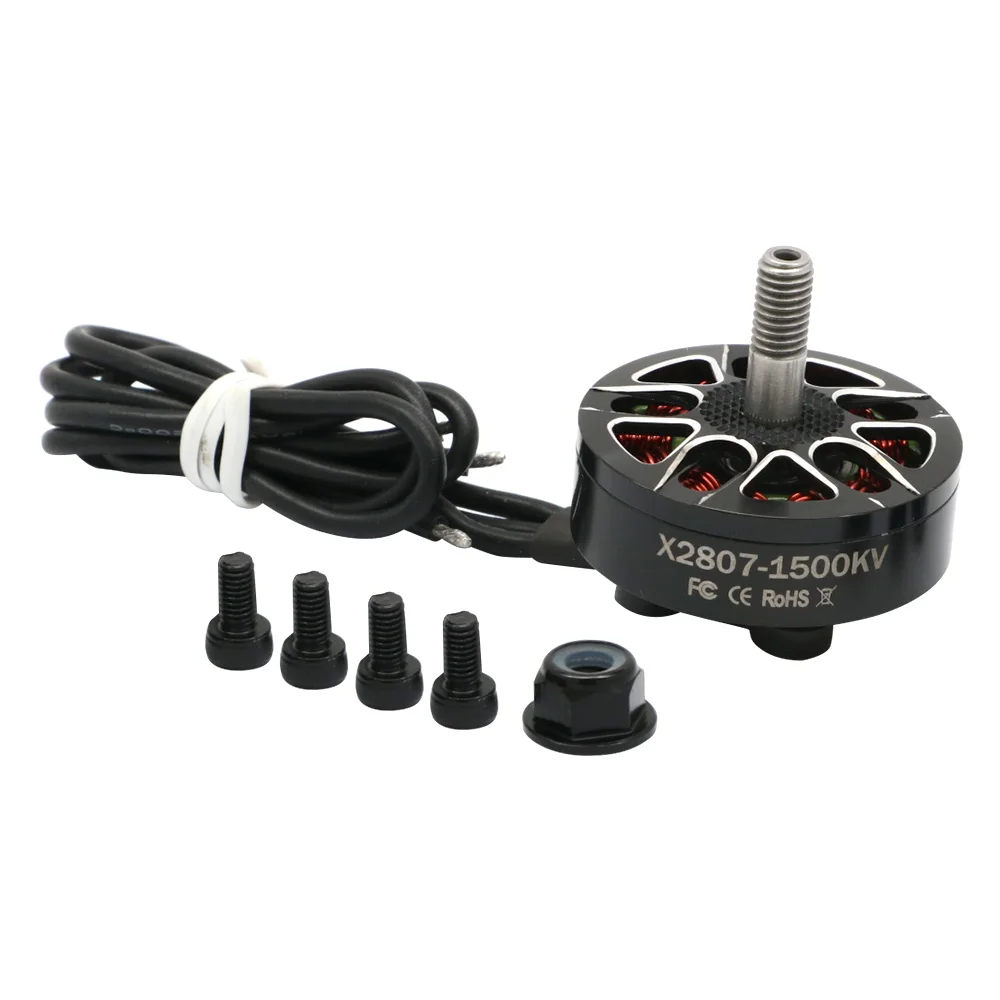 4pcs RC DIY Parts X2807 2807 Motor 1300KV 4S 1500KV 1700KV 6S Brushless Motor for FPV 7inch Long Range Mark4 LR7 Drones