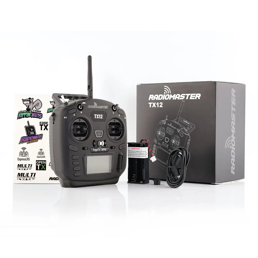 RadioMaster TX12 MKII 16CH ELRS CC2500 Hall Gimbals Radio Transmitter Support OPENTX EDGETX