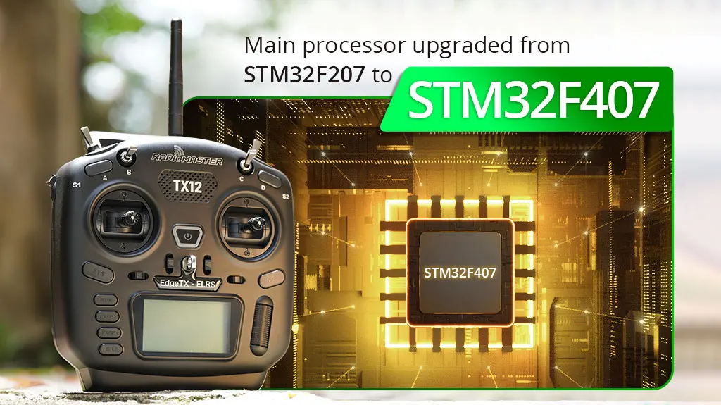 RadioMaster TX12 MKII 16CH ELRS CC2500 Hall Gimbals Radio Transmitter Support OPENTX EDGETX