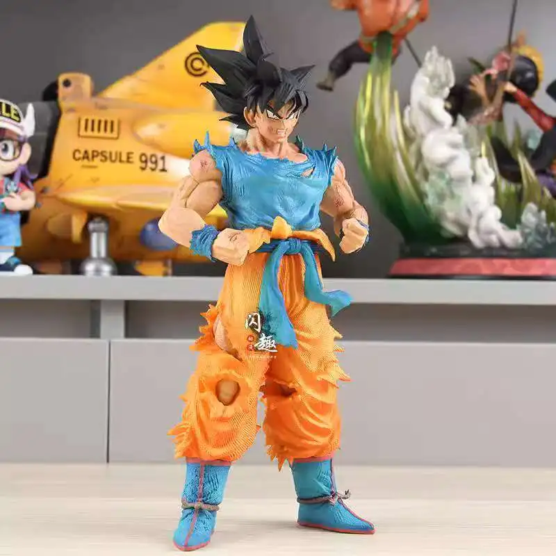28cm/11.02inch Dragon Ball Z Son Goku Figure Super Saiyan Goku Action Figure Pvc Statue Collection Model Toys Gift