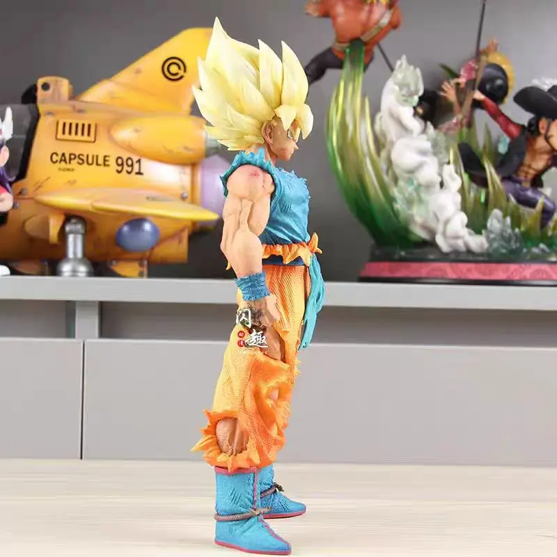 28cm/11.02inch Dragon Ball Z Son Goku Figure Super Saiyan Goku Action Figure Pvc Statue Collection Model Toys Gift