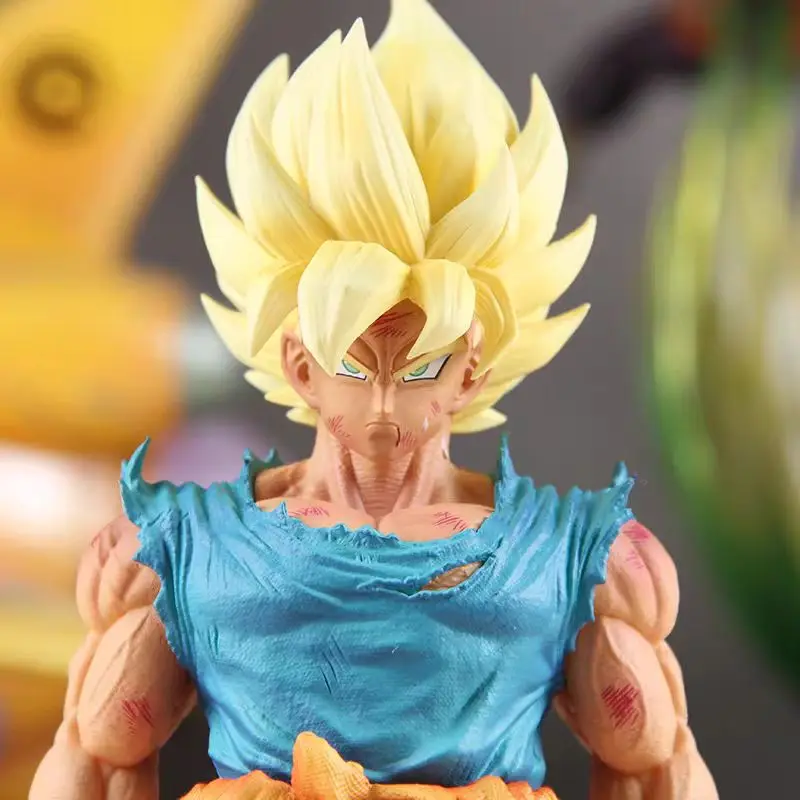 28cm/11.02inch Dragon Ball Z Son Goku Figure Super Saiyan Goku Action Figure Pvc Statue Collection Model Toys Gift