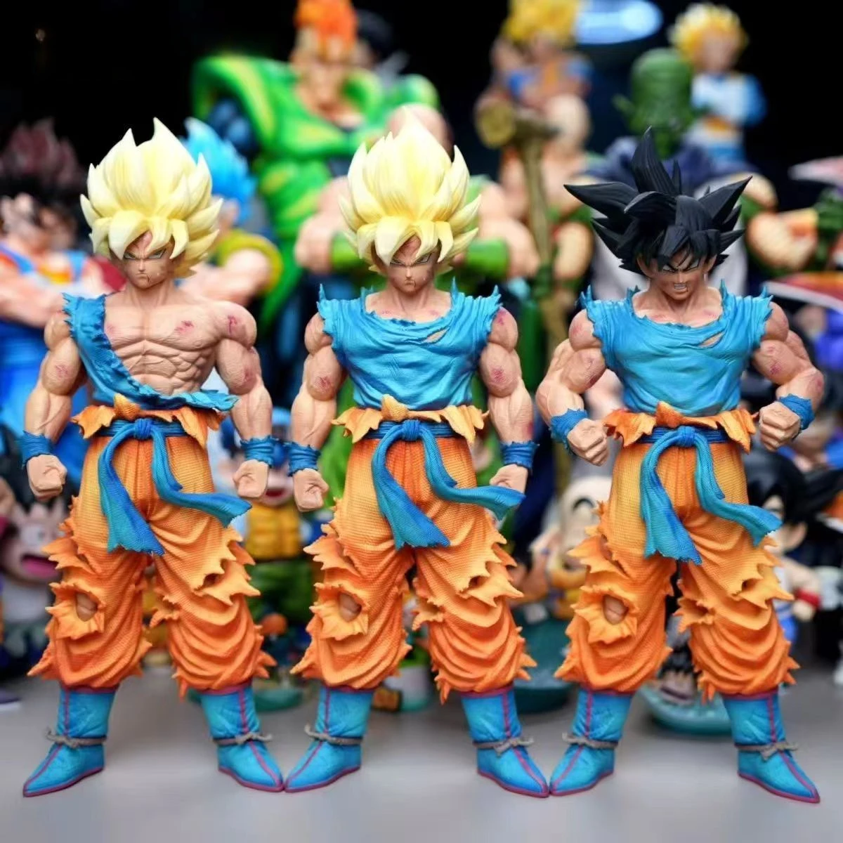 28cm/11.02inch Dragon Ball Z Son Goku Figure Super Saiyan Goku Action Figure Pvc Statue Collection Model Toys Gift