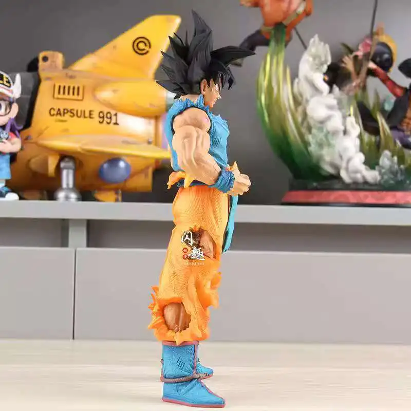 28cm/11.02inch Dragon Ball Z Son Goku Figure Super Saiyan Goku Action Figure Pvc Statue Collection Model Toys Gift