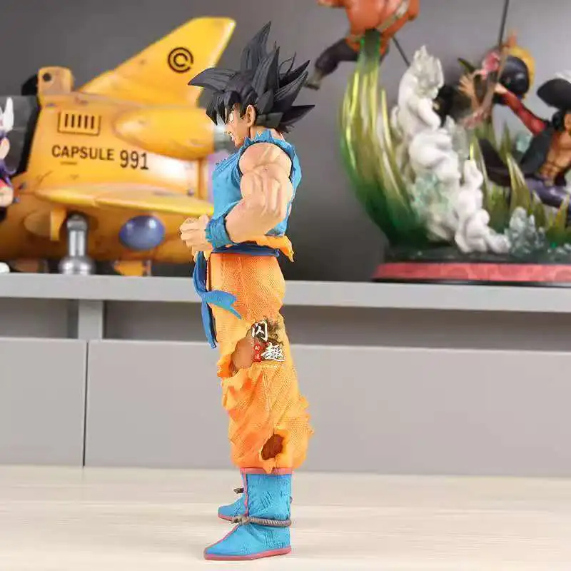 28cm/11.02inch Dragon Ball Z Son Goku Figure Super Saiyan Goku Action Figure Pvc Statue Collection Model Toys Gift