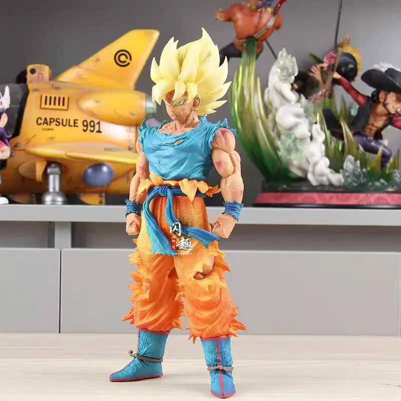 28cm/11.02inch Dragon Ball Z Son Goku Figure Super Saiyan Goku Action Figure Pvc Statue Collection Model Toys Gift