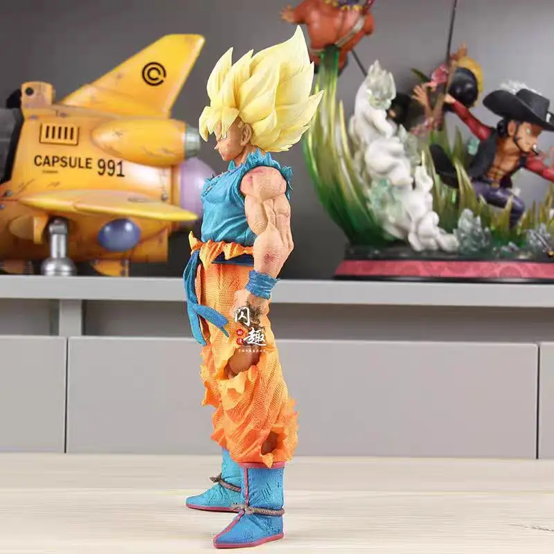 28cm/11.02inch Dragon Ball Z Son Goku Figure Super Saiyan Goku Action Figure Pvc Statue Collection Model Toys Gift