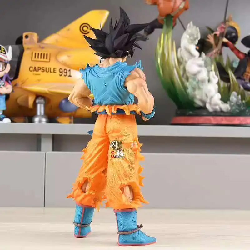 28cm/11.02inch Dragon Ball Z Son Goku Figure Super Saiyan Goku Action Figure Pvc Statue Collection Model Toys Gift