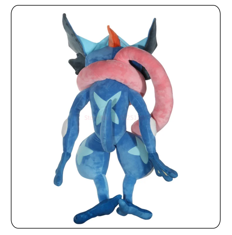 Large 150CM Animals Pokemon Kawai Greninja Plush Toys Soft Stuffed Doll Cute Throw Pillow Room Decor 70CM Children Birthday Gift