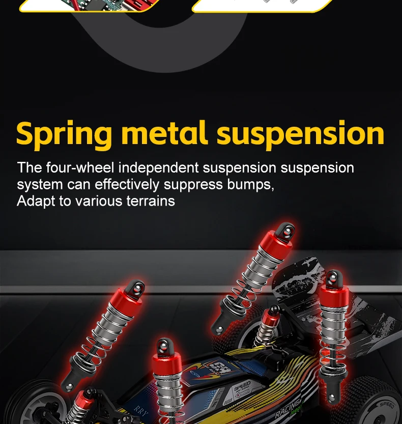 New WLtoys 244016 RC Car 1:24 Electric Racing High-Speed ​​RC All-Terrain Drift Car Model 25 Km/h Toys For Kids And Adult Gift