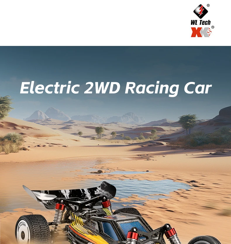 New WLtoys 244016 RC Car 1:24 Electric Racing High-Speed ​​RC All-Terrain Drift Car Model 25 Km/h Toys For Kids And Adult Gift