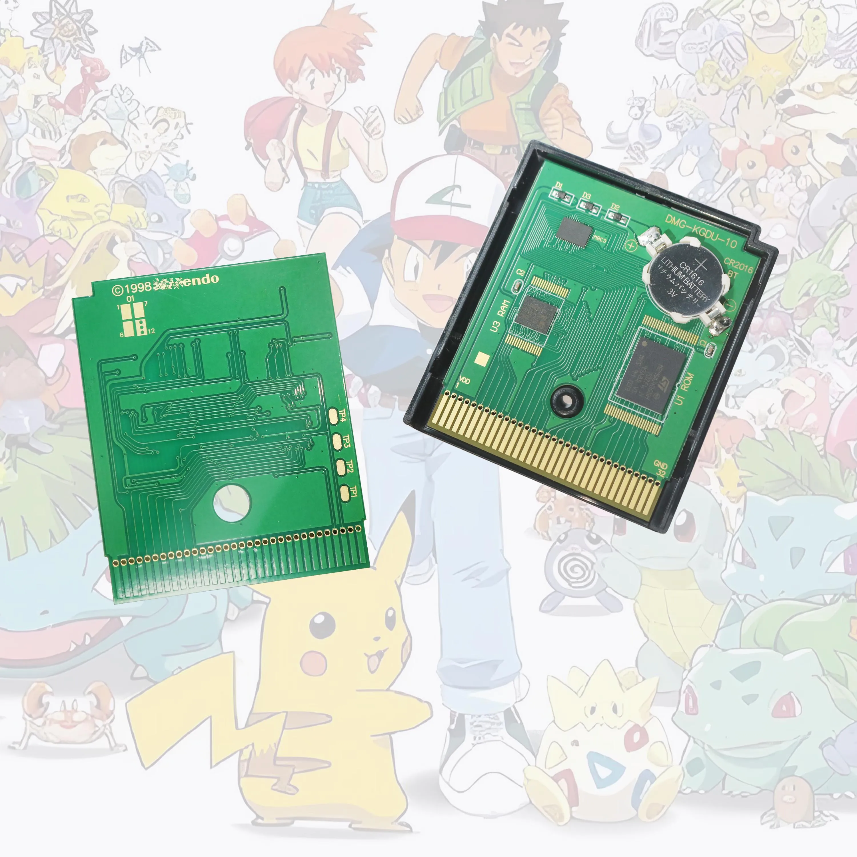 USA/EUR/NOE/ESP Version Legend Of Zelda Awakening/Seasons/Ages GBC Video Game Cartridge High Quality With Battery