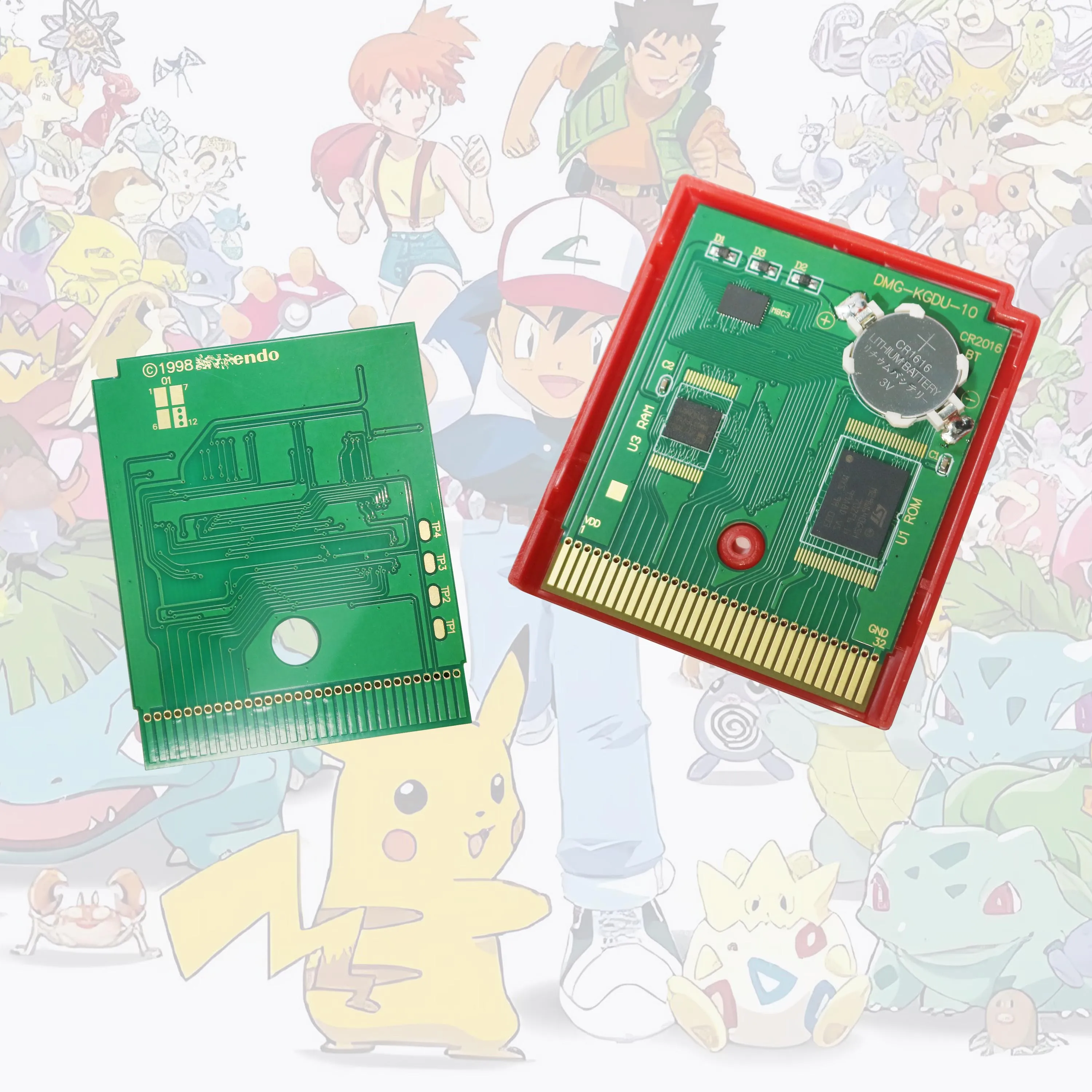 USA/EUR/NOE/ESP Version Legend Of Zelda Awakening/Seasons/Ages GBC Video Game Cartridge High Quality With Battery