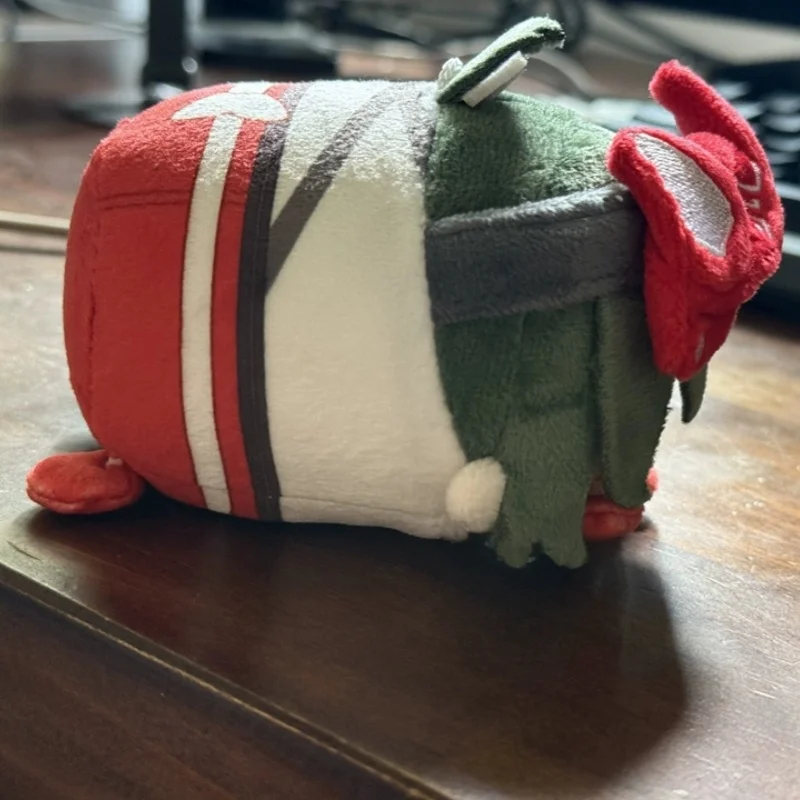 Authentic Bilibili Overwatch Mercy Wuyang Kiriko Juno Cute Lying‑Down Plush Doll Floppy Plushie Collectible Ornament Toy Gift